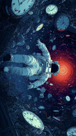 Космонавт иллюстрация