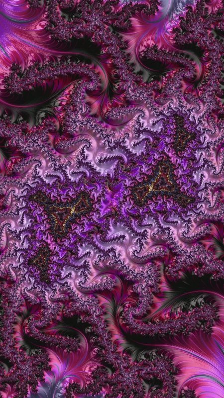 Fractal art скачать фон 1080 x 1920