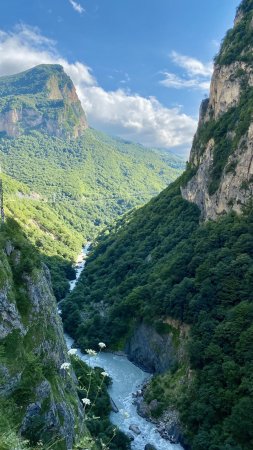 Черекское ущелье кабардино балкария скачать фон 2160 x 3840