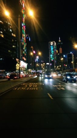 The street at night