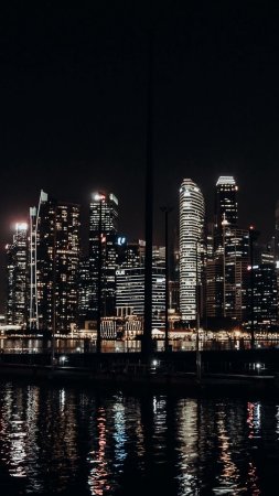 Обои на телефон ночной город