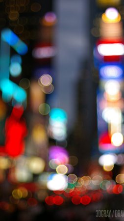 Night city light