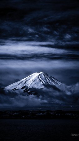 Fuji mountain скачать фон 1424 x 2532
