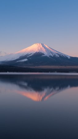 Фудзияма гора скачать фон 2160 x 3840