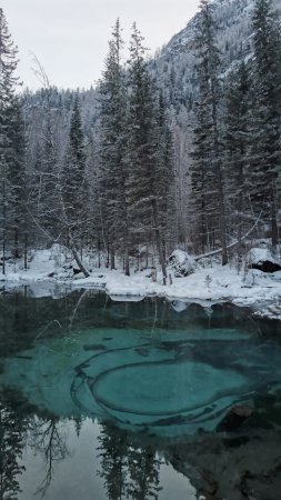 Гейзерное озеро горный алтай акташ скачать фон 720 x 1280