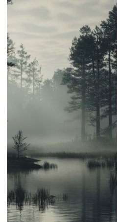 Пейзажи лес