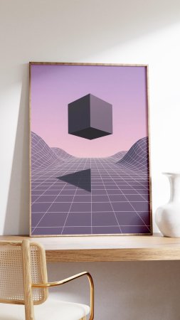 Геометрическое искусство скачать фон 2160 x 3840
