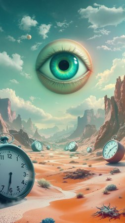A surreal journey скачать фон 2160 x 3840