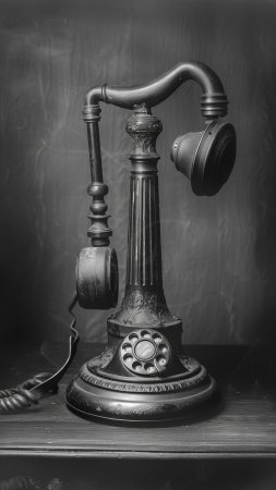 Candlestick telephone скачать фон 2160 x 3840