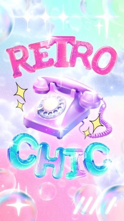 Винтажный телефон скачать фон 1080 x 1920