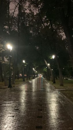 На улице ночь