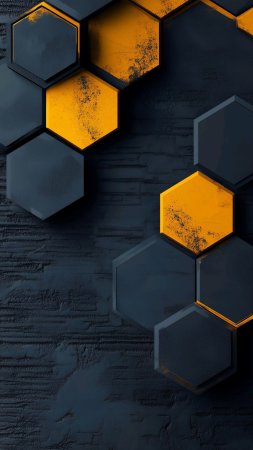 Hexagon background