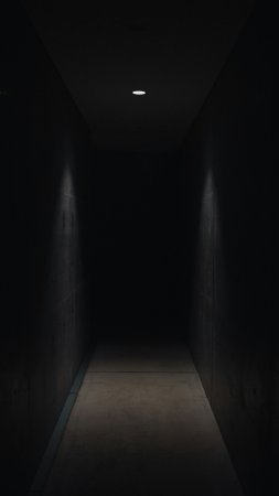 Темные коридоры скачать фон 1424 x 2532