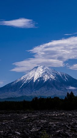 Камчатский вулкан ключевская сопка