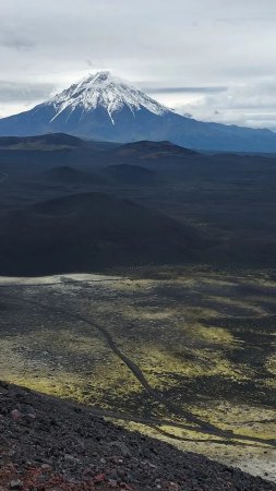 Вулкан острый толбачик камчатка