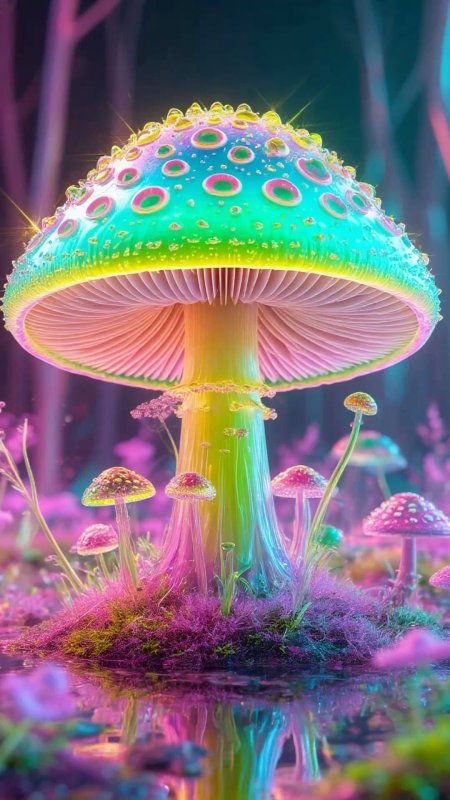 Trippy mushroom