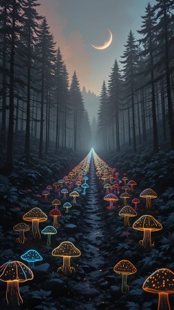 Mushroom art