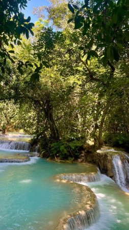 Tropical waterfall
