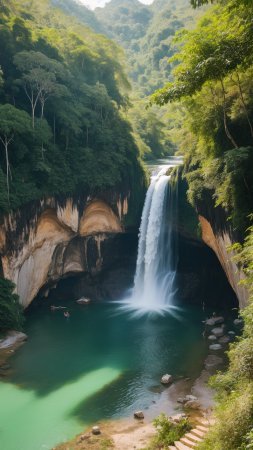 Mae sa waterfall