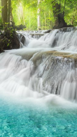 Фотообои водопад erawan