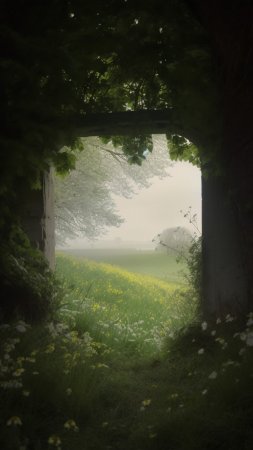 Природа пейзаж скачать фон 1424 x 2532