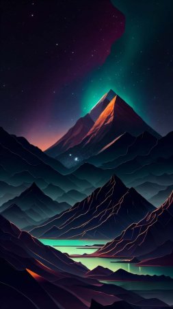 Ночные горы