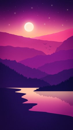 Иллюстрация пейзаж