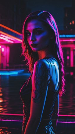 Стиль киберпанка