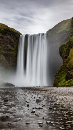 Skogafoss waterfall
