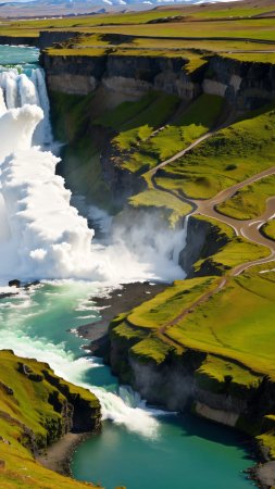 Journey through iceland