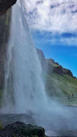 Seljalandsfoss waterfall in iceland