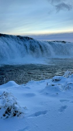 Водопад годафосс исландия