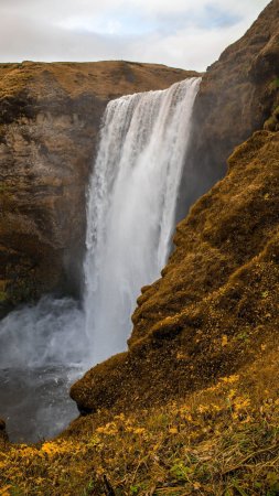 Skogafoss waterfall