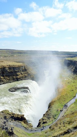 Водопад диньянди исландия