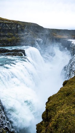 Золотой водопад гюдльфосс