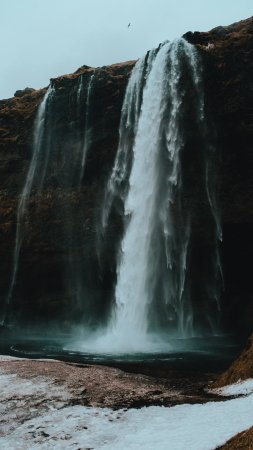 Природа водопад