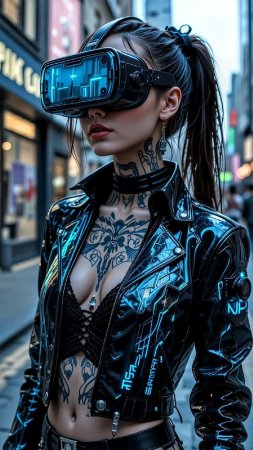 Стиль киберпанка