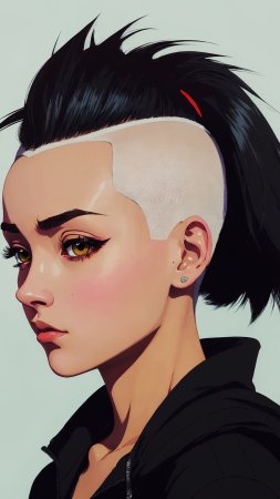 Короткая прическа