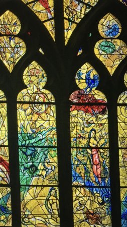 Stained glass window