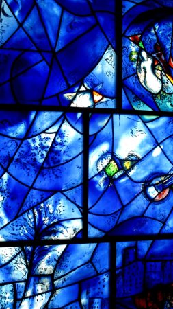 The stained glass