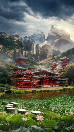 Japan matte painting