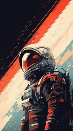 Космонавт арт