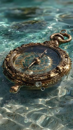 Enchanted compass wallpaper скачать фон 1424 x 2532