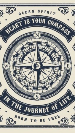 Nautical label скачать фон 1080 x 1920