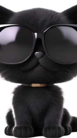 Котик в чёрных очках