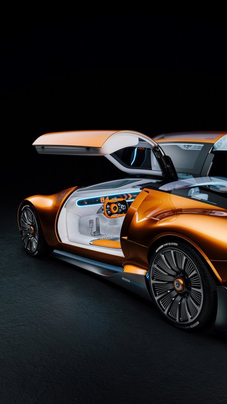 Электрический суперкар mercedes-benz vision one-eleven