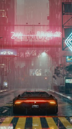 Машина рейфилд cyberpunk